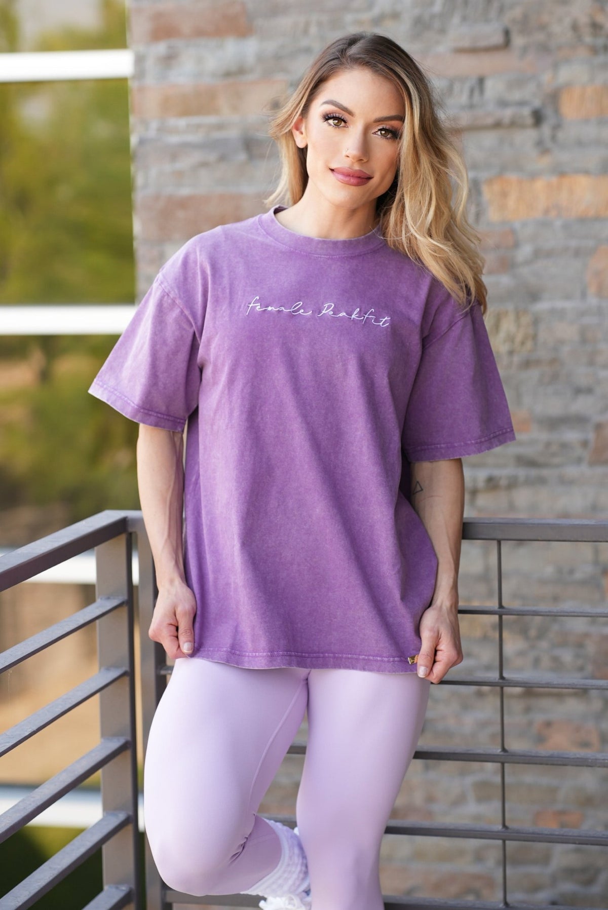 Oversized Washed Tee - FPFit