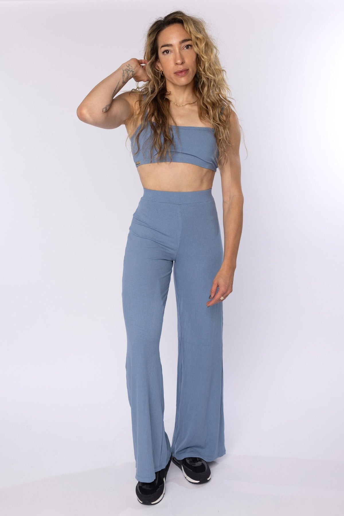 Serene Knit Pants Blue - FPFit