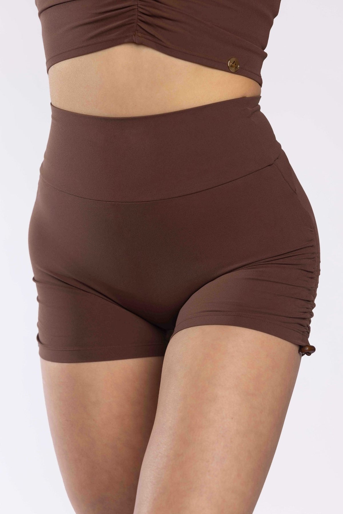 Bunch A Scrunch Shorts Brown - FPFit