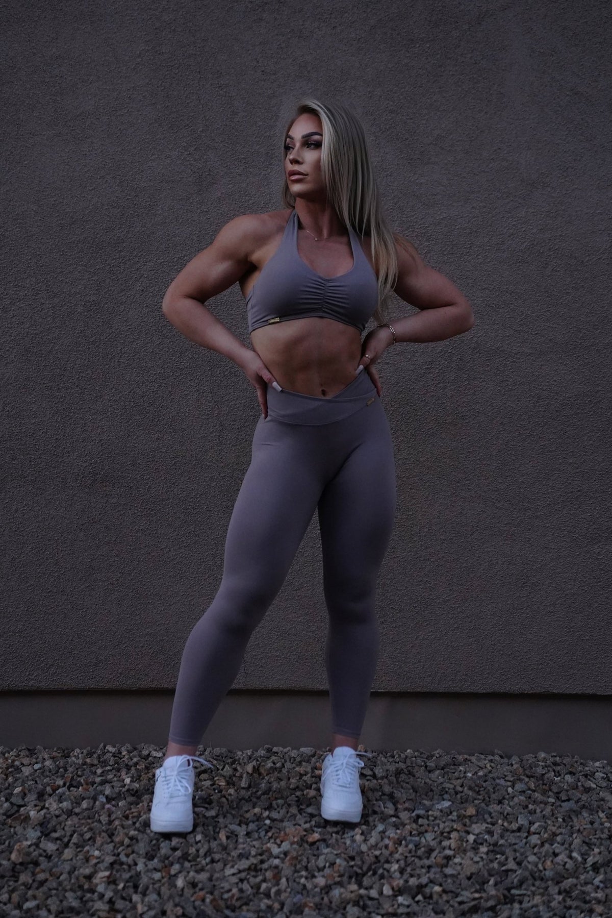 Butterfly Leggings Gray - FPFit