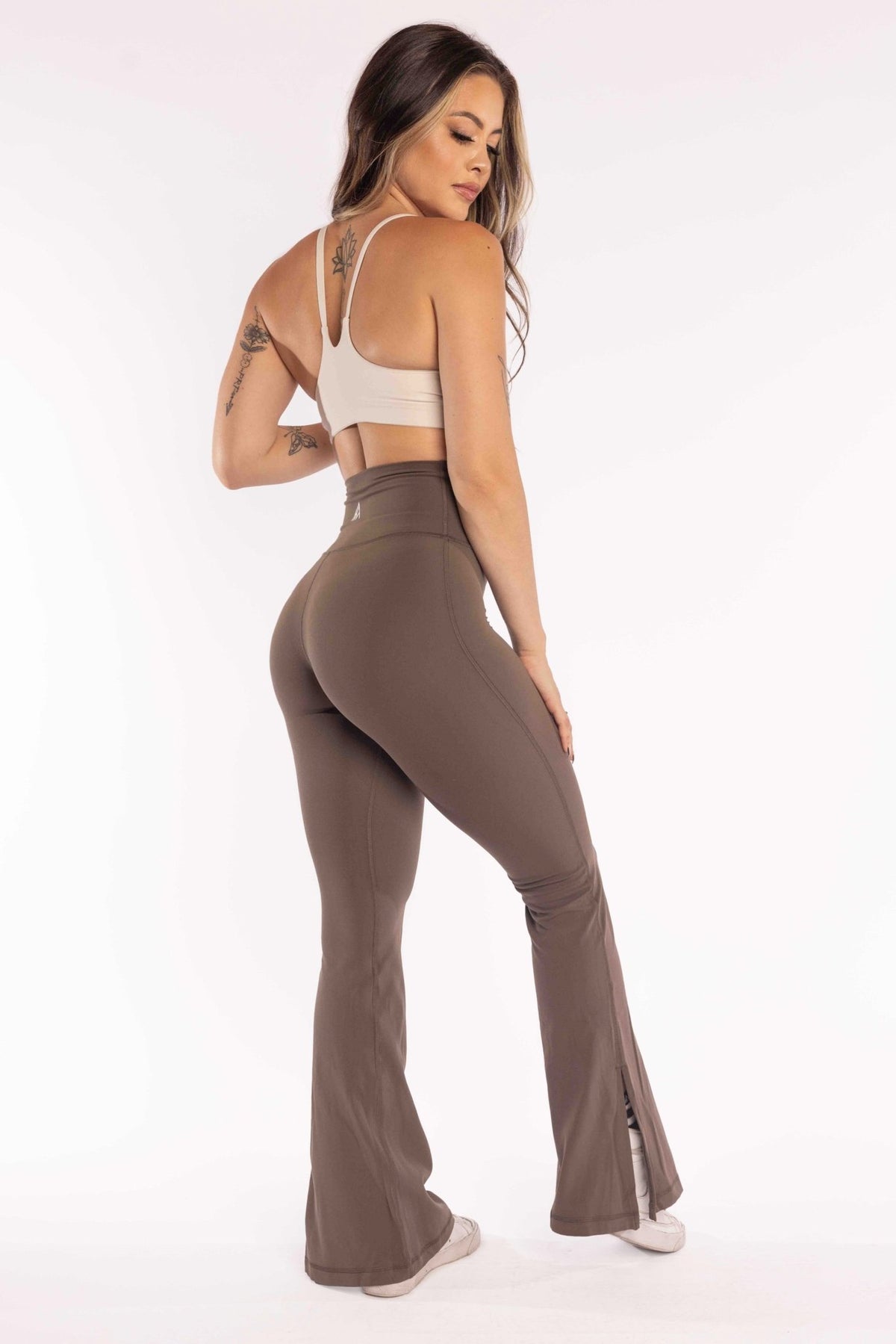 ButterLux Flare Leggings Stone Gray - FPFit