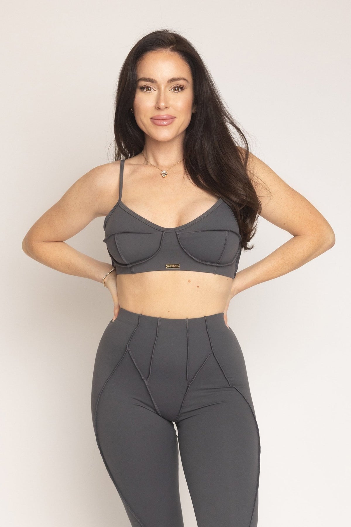 Contour Curve Bra - Graphite - FPFit