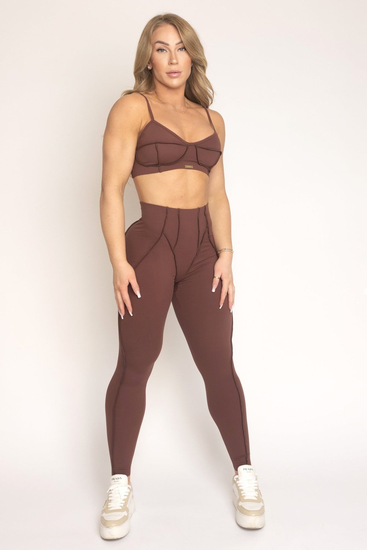 Contour Curve Leggings - Chocolate - FPFit