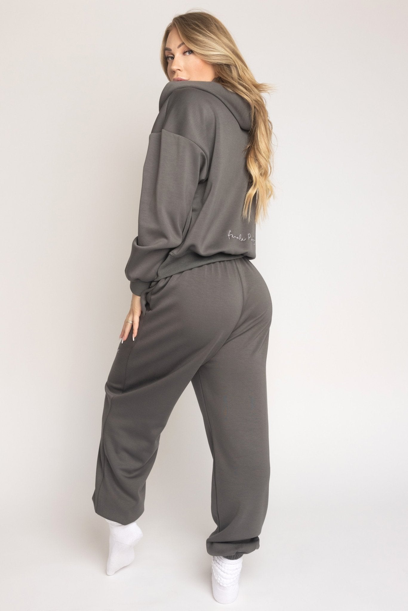Drift Zip-Up - Charcoal Green – FemalePeakFit