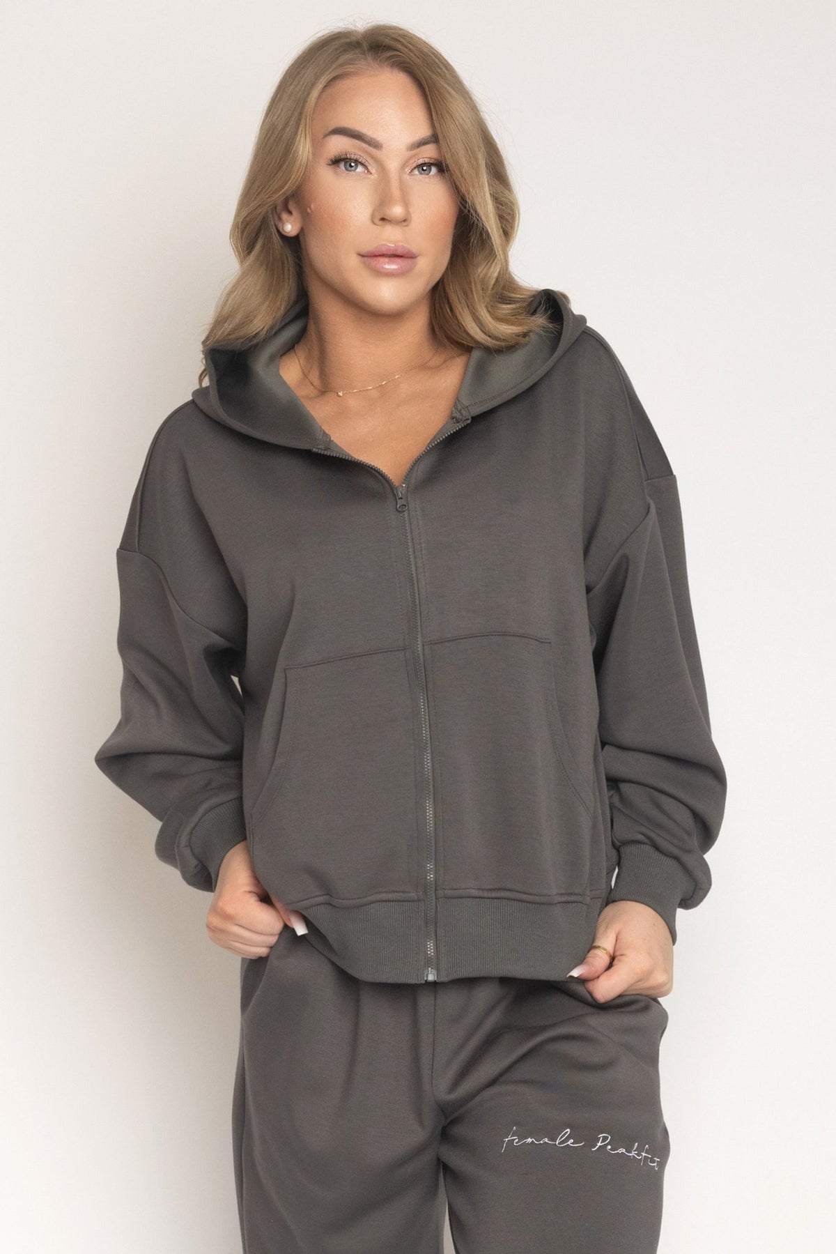 Drift Zip - Up - Charcoal Green - FPFit