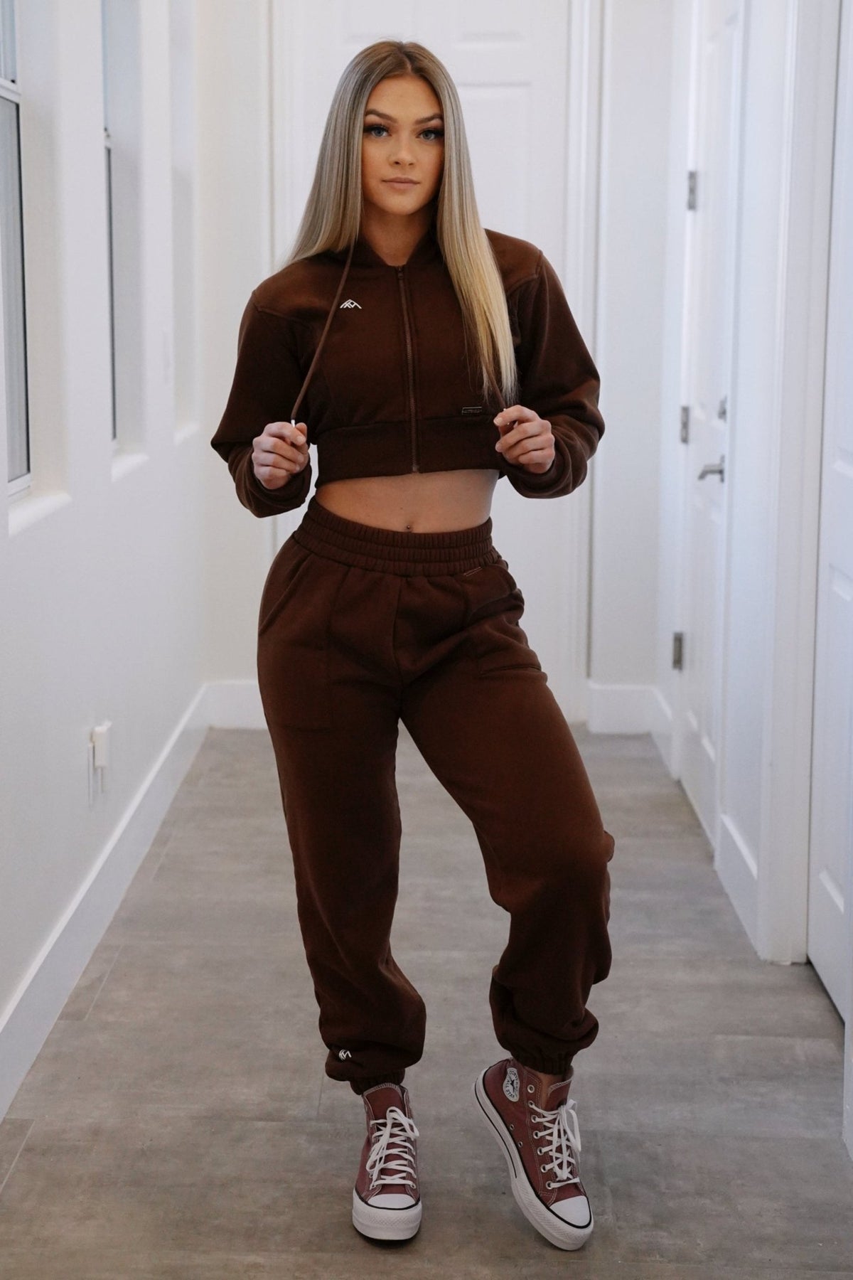 Everyday Cropped Zip - up - FPFit