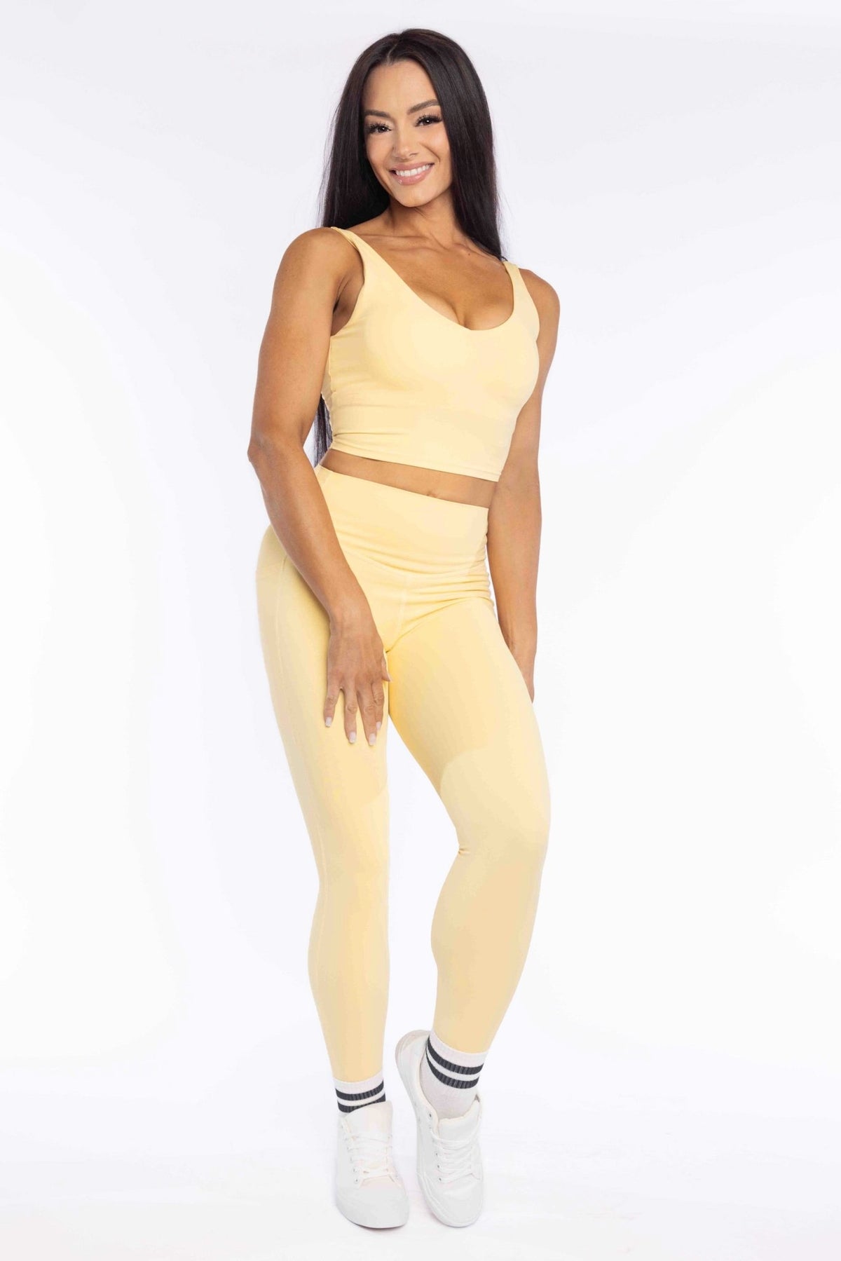 Heather Top Yellow - FPFit