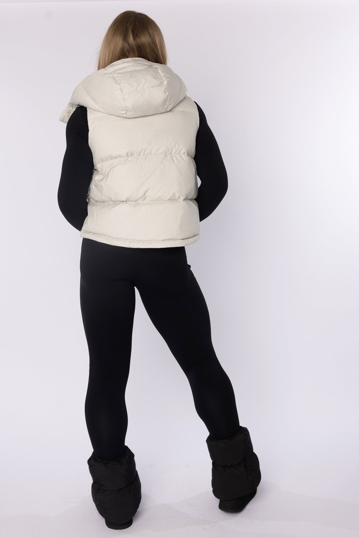 Out And About Puffer Vest Off - White - FPFit