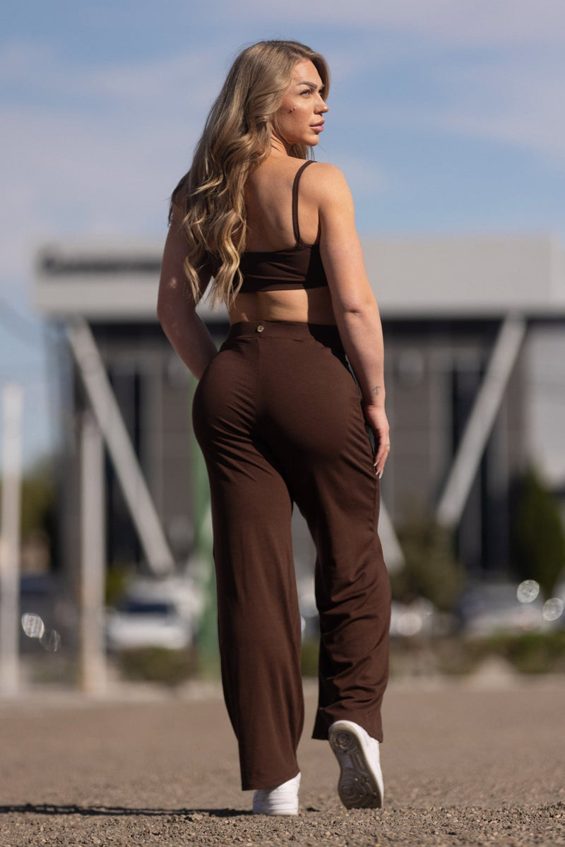 Serene Knit Pants Brown - FPFit